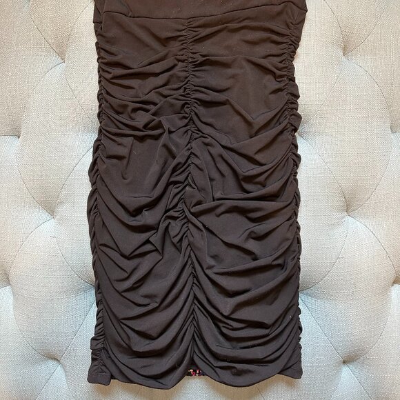 Ruby Rox Panel of Sequins One Shoulder Mini Dress - Picture 6 of 11